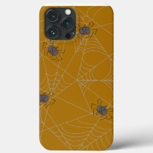 Halloween Spinnennetze und Kürbis Case-Mate iPhone Hülle