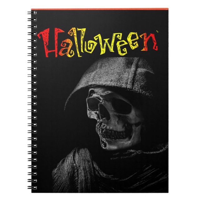 Halloween-SpiralNotebook Notizblock (Vorderseite)