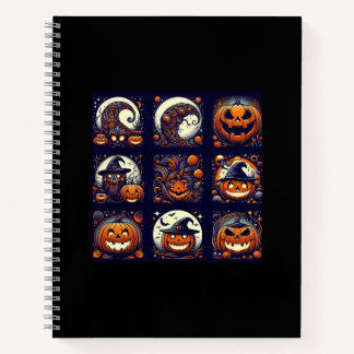 Halloween-SpiralNotebook Notizbuch
