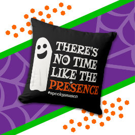 Halloween Spirit Happy Ghost Funny Halloween Kissen