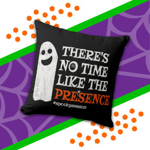 Halloween Spirit Happy Ghost Funny Halloween Kissen