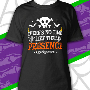 Halloween Spirit Skull Crossbones Funny Halloween T-Shirt