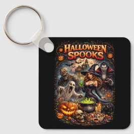 Halloween Spooks Schlüsselanhänger