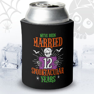 Halloween Spooktacular 12. Hochzeitstag Dosenkühler