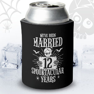 Halloween Spooktacular 12. Hochzeitstag Dosenkühler