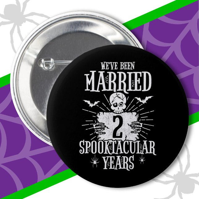 Halloween Spooktacular 2. Hochzeitstag Button (Von Creator hochgeladen)