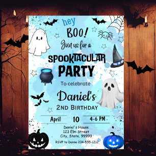 Halloween Spooktacular Einladung zum Geburtstag