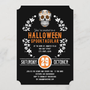 Halloween Spooktacular-Party Einladungen
