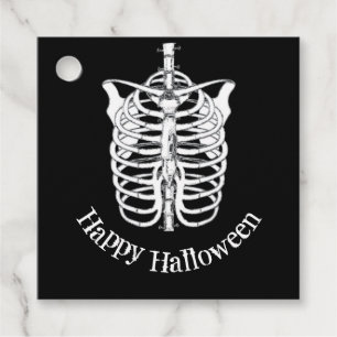 Halloween Spooky Beängstigend Skeleton Gastgeschen Geschenkanhänger