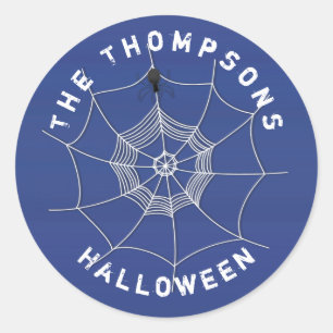 Halloween Spooky Beängstigende Niedliche Spider We Runder Aufkleber