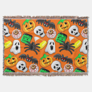 Halloween Spooky Candies Party Decke