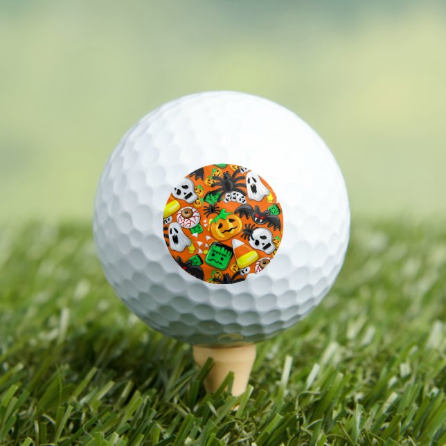 Halloween Spooky Candies Party Golfball (Insitu T-Shirt)