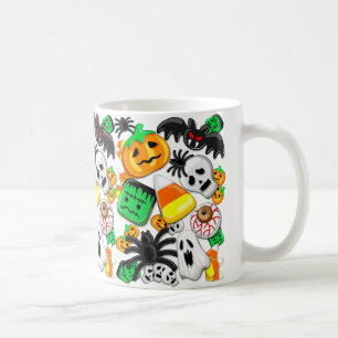 Halloween Spooky Candies Party Kaffeetasse