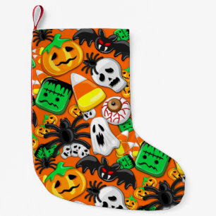 Halloween Spooky Candies Party Kleiner Weihnachtsstrumpf