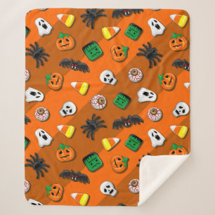 Halloween Spooky Candies Party Sherpadecke