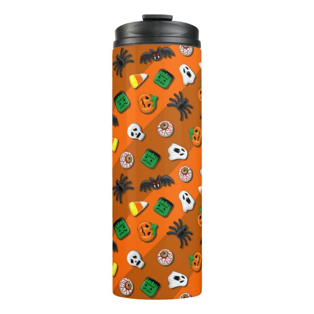 Halloween Spooky Candies Party    Thermosbecher (Vorderseite)