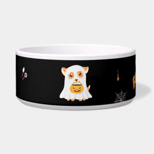 HALLOWEEN SPOOKY DOG BOWL NAPF