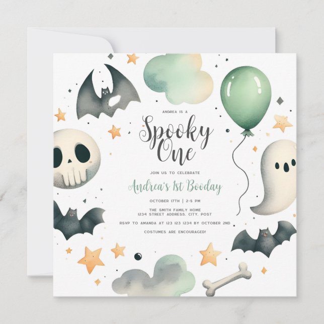 Halloween Spooky erster (Vorderseite)