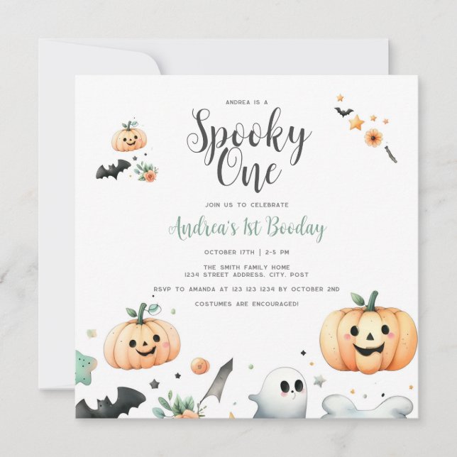 Halloween Spooky erster (Vorderseite)