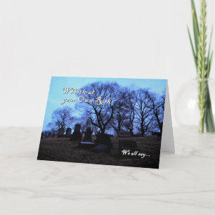 Halloween - Spooky Graveyard, von uns allen Karte