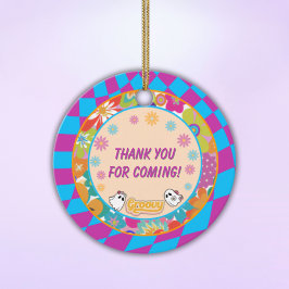 Halloween Spooky Groovy Favor Tags Geschenkanhänger