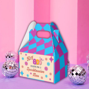 Halloween Spooky Groovy Gastgeschenk Boxes Geschenkschachtel
