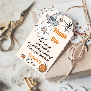 Halloween Spooky Groovy Niedlich Ghost Geschenkanhänger