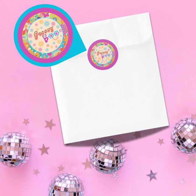 Halloween Spooky Groovy Party Stickers (Von Creator hochgeladen)