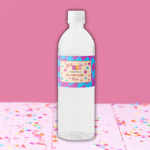 Halloween Spooky Groovy Party Water Bottle Labels