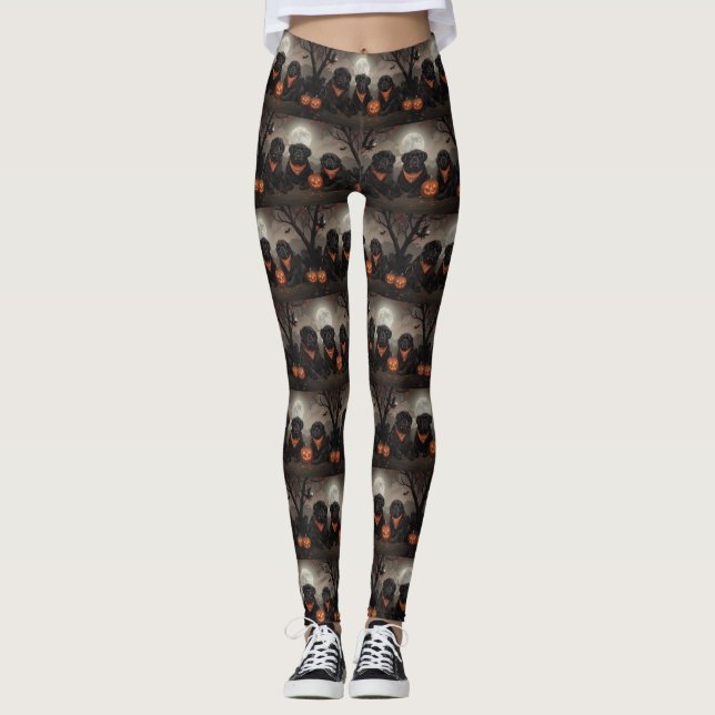 Halloween Spooky Leggings (Vorderseite)