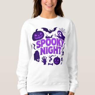 Halloween Spooky Night Unique Kleidung Unisex Sweatshirt