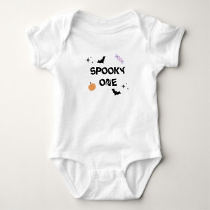 Halloween Spooky One Geburtstag Baby Strampler