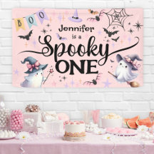 Halloween Spooky One Niedlich Ghost 1. Geburtstag 