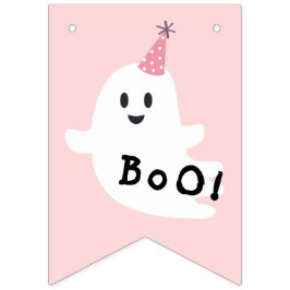 Halloween Spooky One Niedlich Ghost 1. Geburtstag Wimpelkette