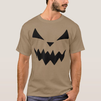Halloween Spooky Pumpkin Kürbislaterne Gesicht Beä T-Shirt