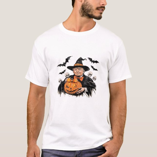 Halloween Spooky Pumpkin T-Shirt (Vorderseite)