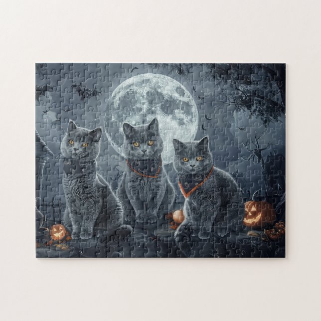 Halloween Spooky Puzzle (Horizontal)