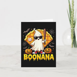 Halloween Spooky Season Boonana Niedlich Ghost Nan Karte