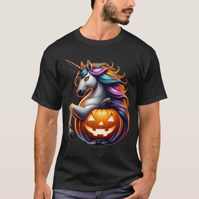 🎃 👻 Halloween Spooky Shirt 🦄 🕷️ (Vorderseite)