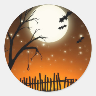 Halloween Spooky Silhouetten Sticker