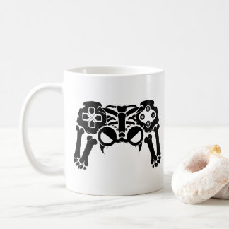 Halloween Spooky Skeleton Gamer Controller Gaming Kaffeetasse