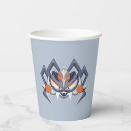 Halloween Spooky Spider / König von Kürbis Pappbecher