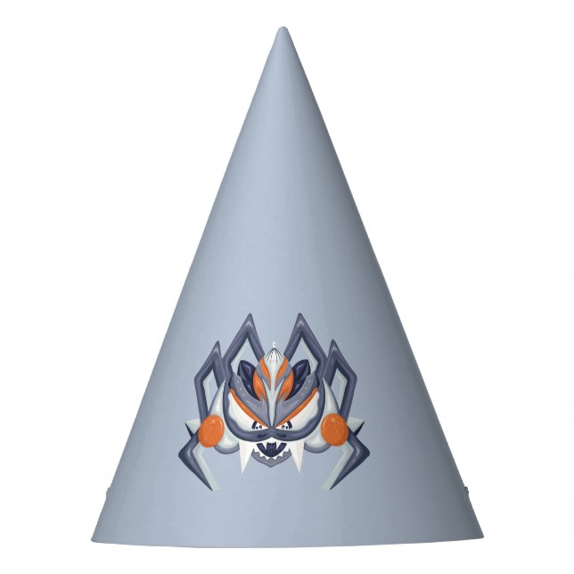 Halloween Spooky Spider / König von Kürbis Partyhütchen (Vorderseite)