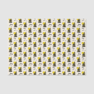 Halloween Spooky Spuk House Flying Bats Seidenpapier