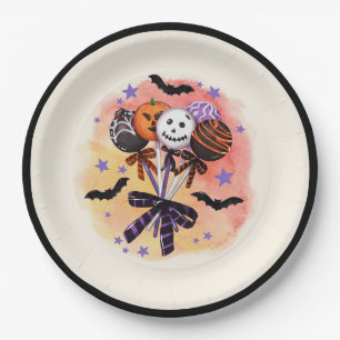 Halloween Spooky Sweet Cake Pops Pappteller