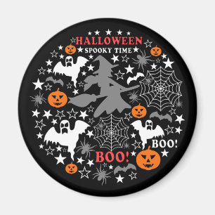 Halloween Spooky Time Magnet