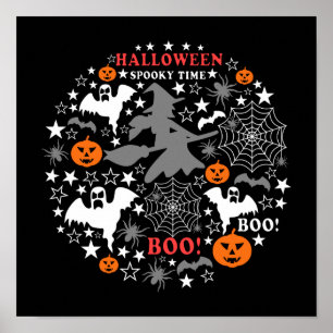 Halloween Spooky Time Poster