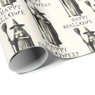 Halloween Spooky Witz a Vollmond Geschenkpapier