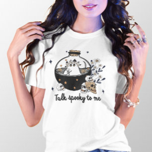 HALLOWEEN SPRECHEN MIT MIR IN EINER POSITION T-Shirt