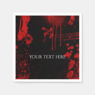 Halloween Spritzer Kostüm Gotisches Party Serviette